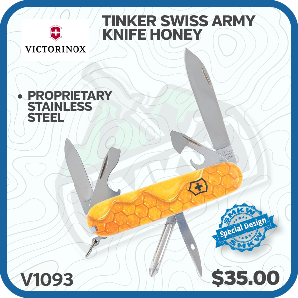 Victorinox Tinker Swiss Army Knife Honey SMKW Special Design