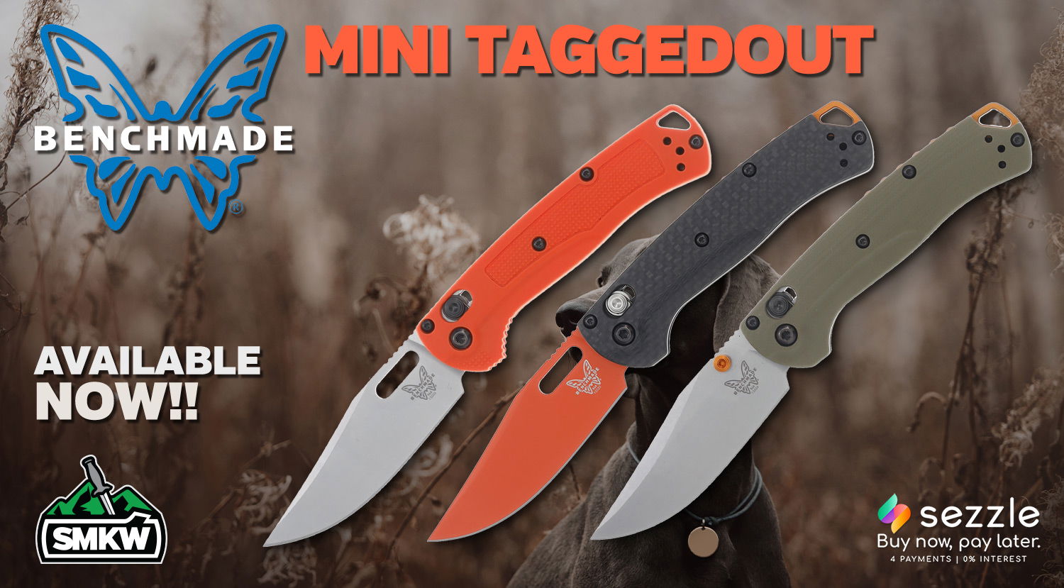 BENCHMADE MINI TAGGEDOUT