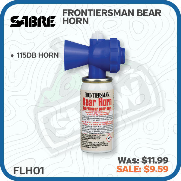 Sabre Frontiersman Bear Horn