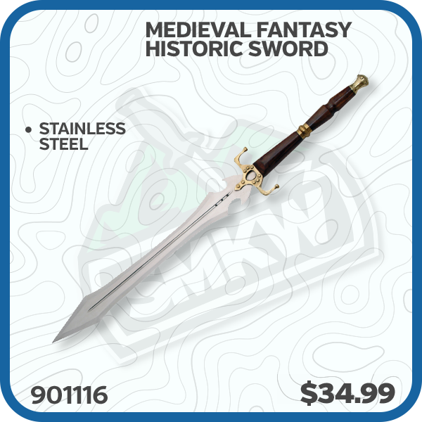 Medieval Fantasy Historic Sword