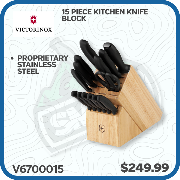 Victorinox 15 Piece Kitchen Knife Block