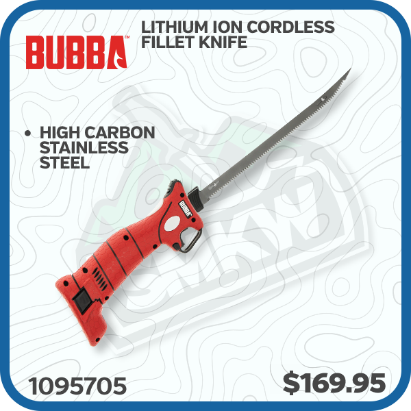 Bubba Blade Lithium Ion Cordless Fillet Knife