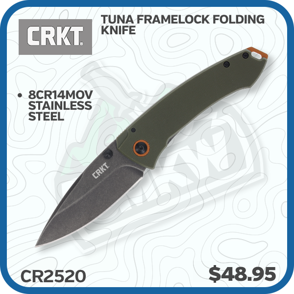 CRKT Tuna Framelock Folding Knife