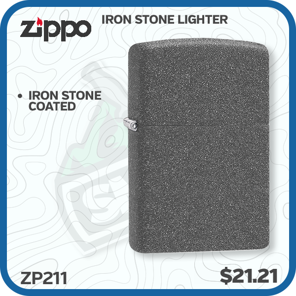 Zippo Iron Stone Lighter