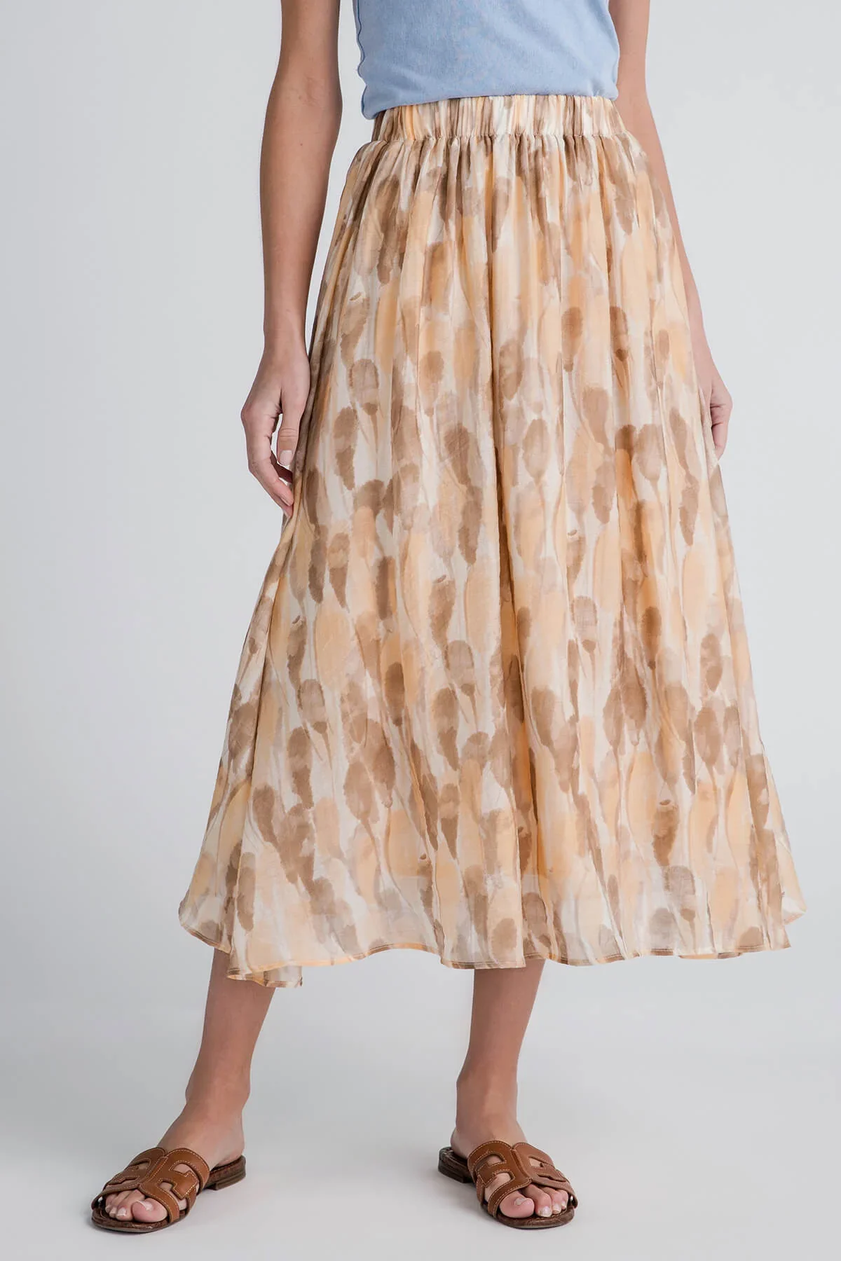 Image of By Together Floral Maxi Skirt