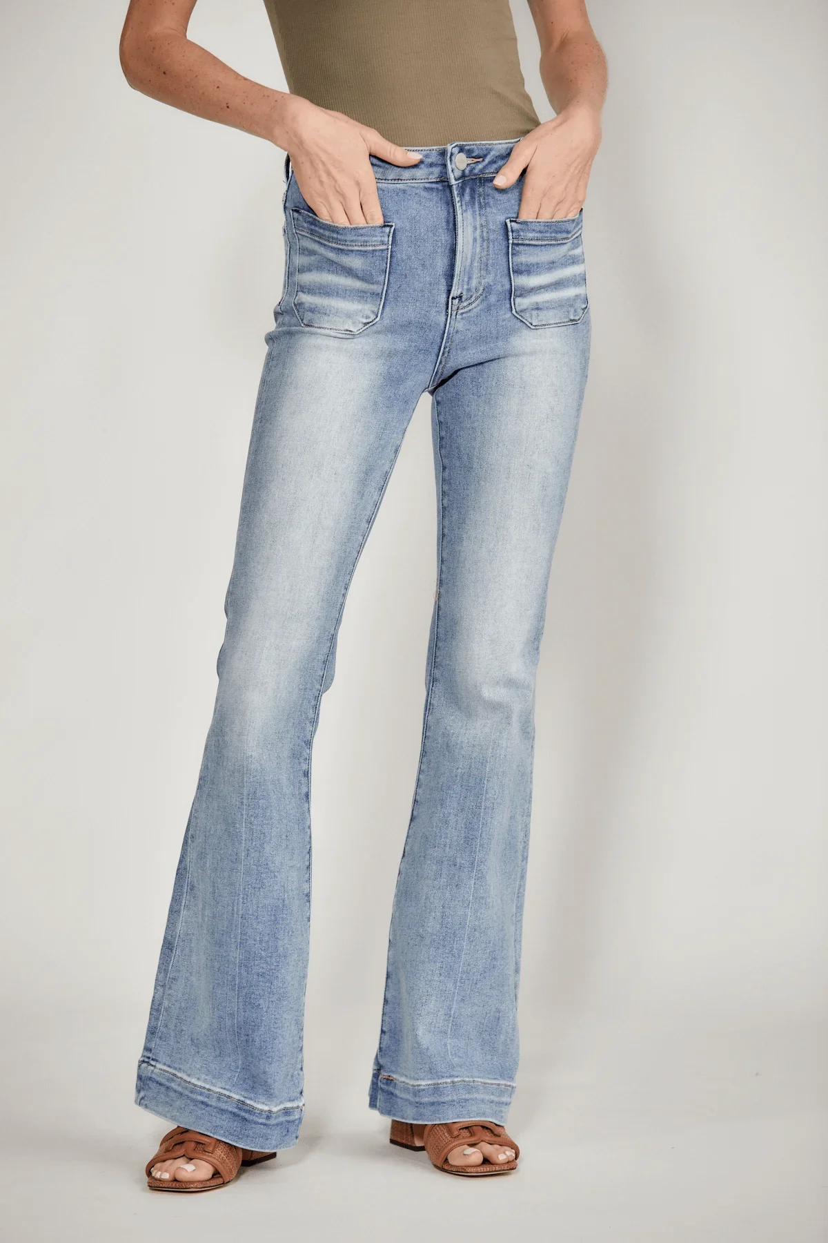 Image of Risen Sedona Patch Pocket Jeans