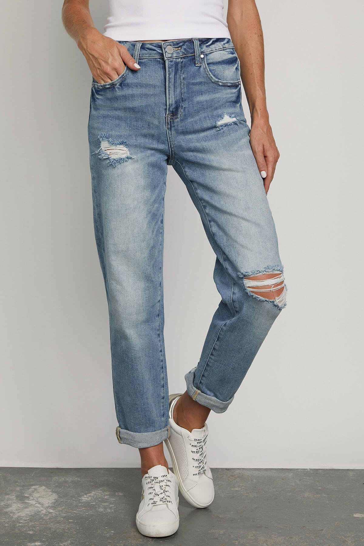 Image of Risen Boyfriend Jeans