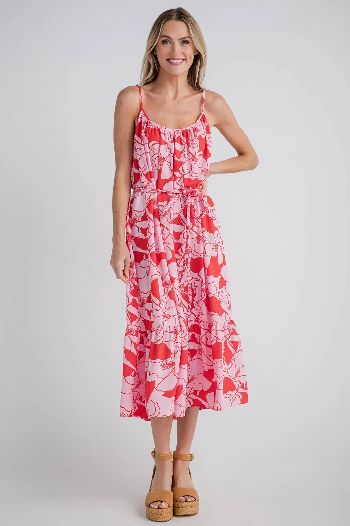 Image of Sugarlips Scoopneck Midi Dress