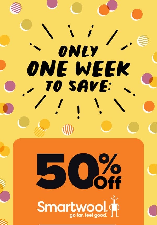 50% off Smartwool