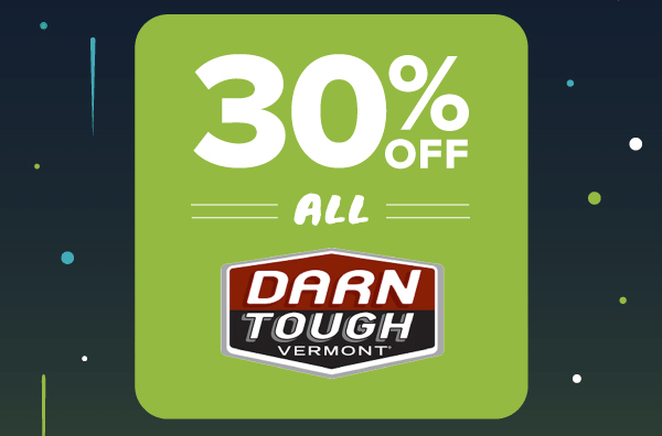 30% off Darn Tough