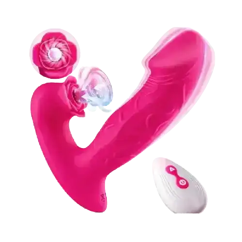 Wearable sucking and vibrating Clitoral G-spot Vibrator Toy