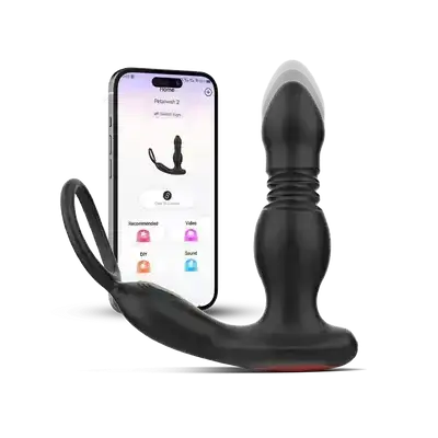 Petalwish 2 | Sohimi 3 in 1 App Control Anal Vibrator Strong Vibrating(No Remote Control)