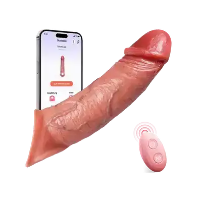 UricaGuard| App Control 4 in 1 Male Sex Toys Penis Extender Vibrating Cock Ring