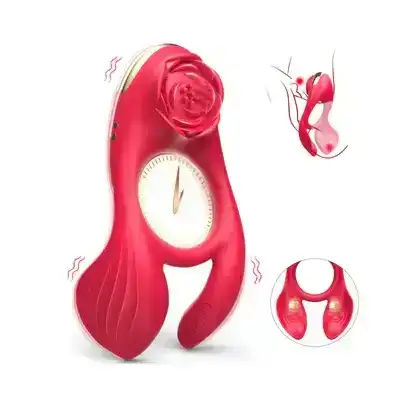 4 in 1 Multi Stimulations Penis Cock Ring for Single or Couple