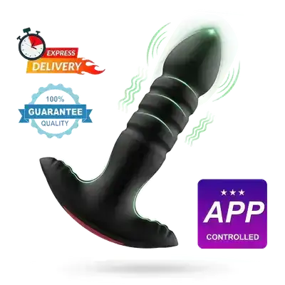 Anal Plug Prostate Vibrator with App Control