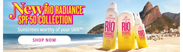 New Rio Radiance™ SPF 50 Collection - Shop Now