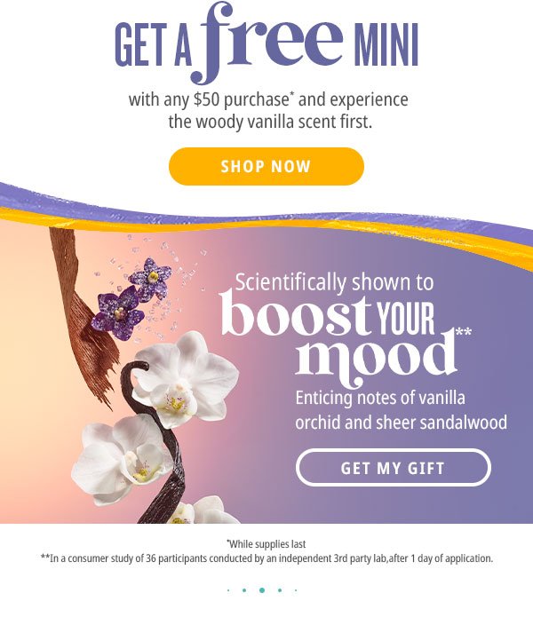 Get a Free Mini with any \\$50 Purchase* - Get My Gift