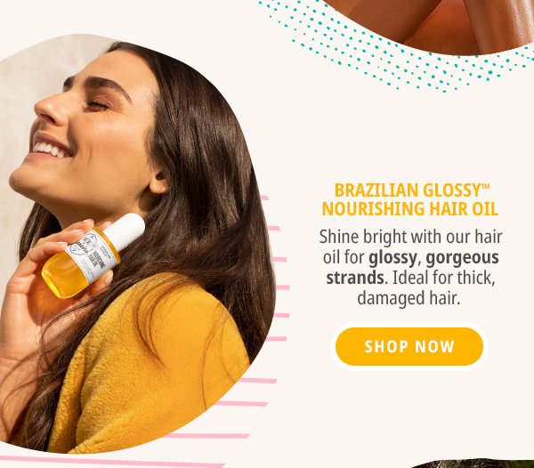 Brazilian Glossy™ Nourishing Hair Oil - Shop Now