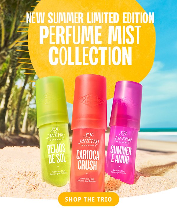 New Summer Limited Edition Perfume Mist Collection - Shop The Trio