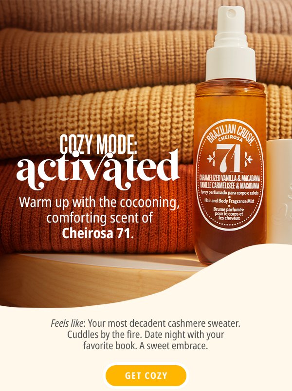 Cheirosa 71 Perfume Mist - Get Cozy