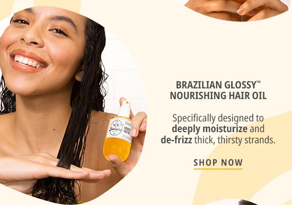 Brazilian Glossy™ Nourishing Hair Oil - Shop Now