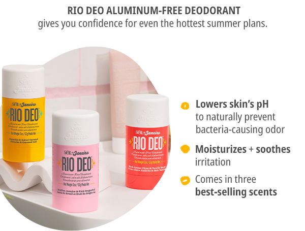 Rio Deo Aluminum-Free Deodorant - SHOP NOW