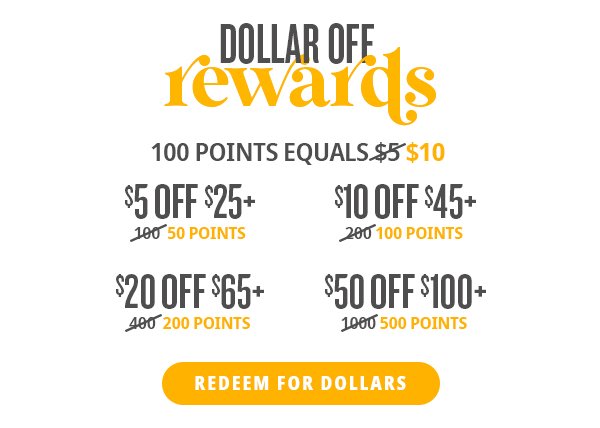 Redeem for Dollars