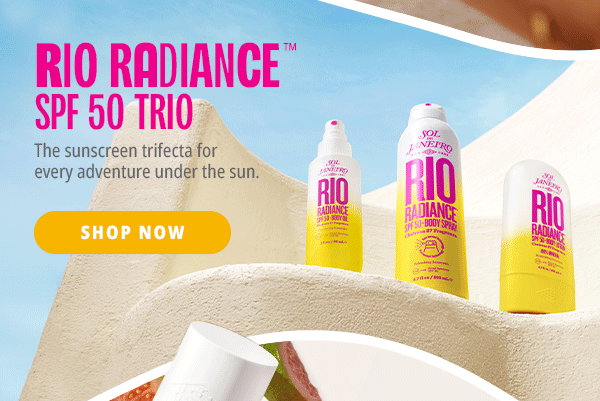 Rio Radiance SPF 50 Trio - SHOP NOW