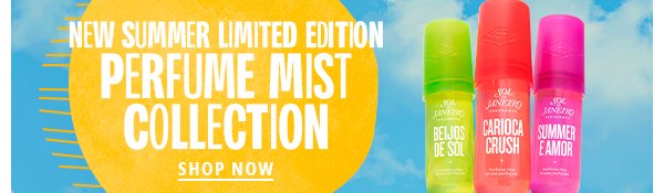 NEW Limited Edition Perfume Mist Collection - Shop Now