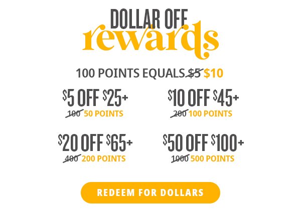 Redeem for Dollars