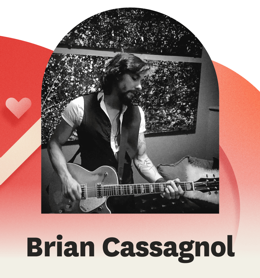 Songfinch artist, Brian Cassagnol