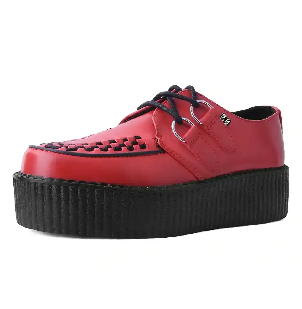 T.U.K. RED BRUSH-OFF MONDO CREEPERS