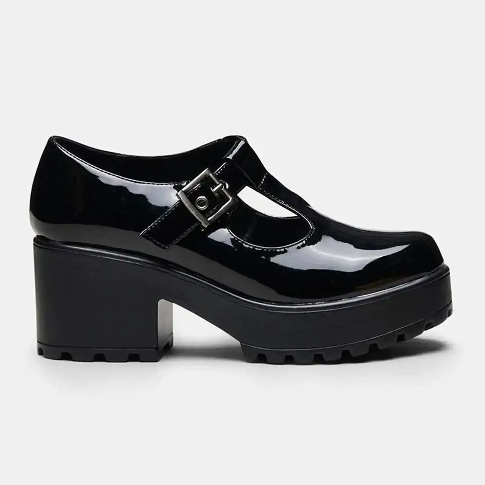 KOI SAI MARY JANES BLACK PATENT