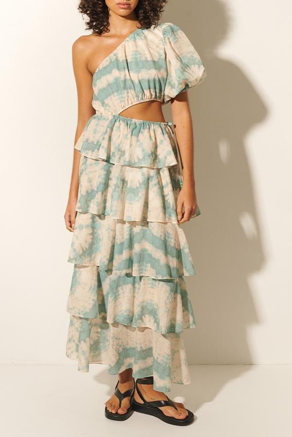 Image of Mirage One Shoulder Maxi Dress