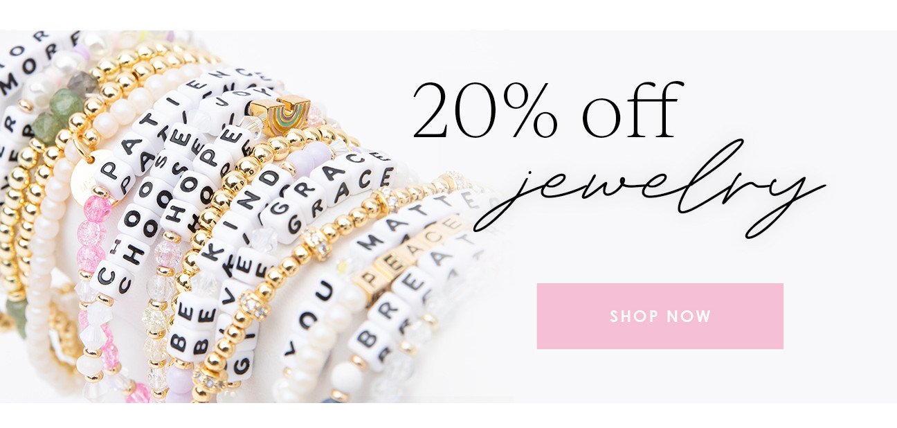 20% Off Jewelry