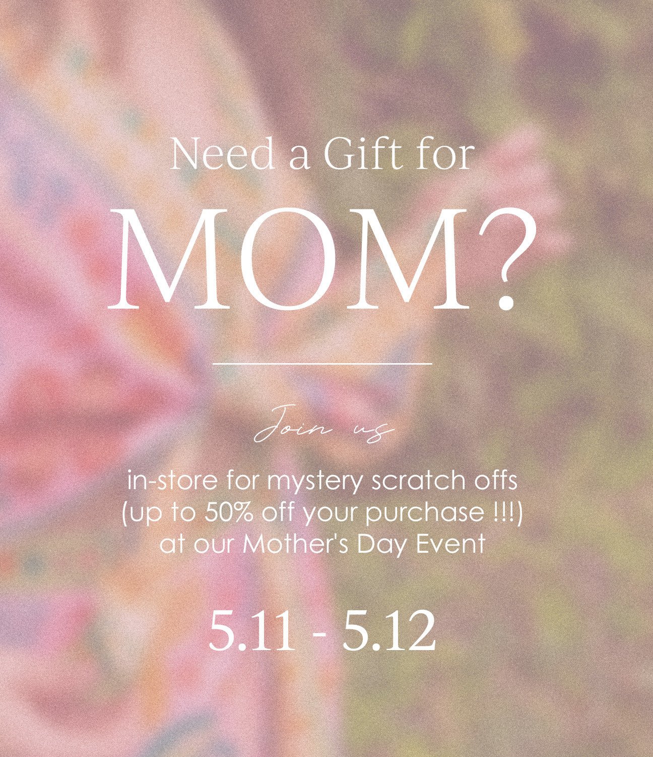 Need a Gift for Mom?