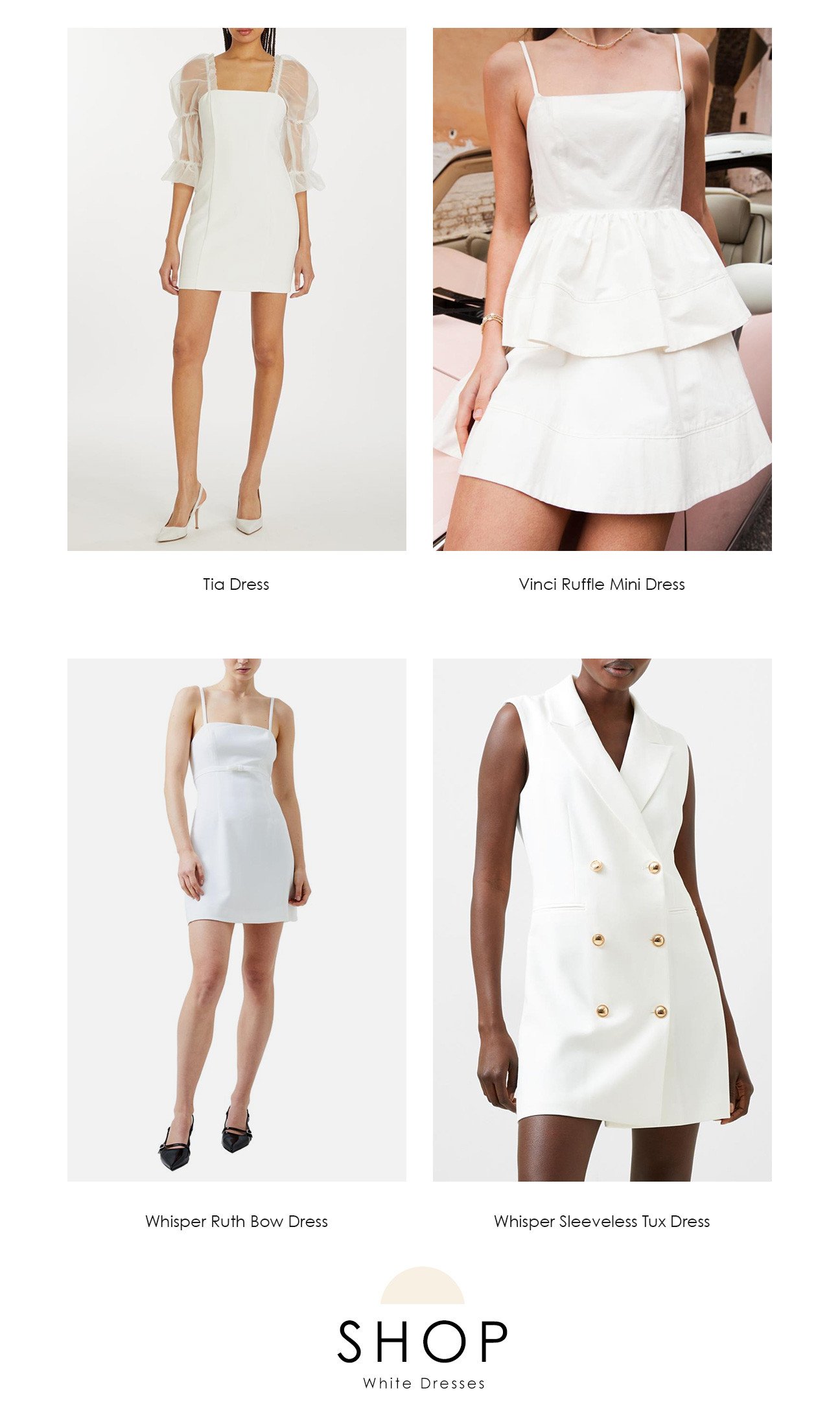 Shop White Dresses