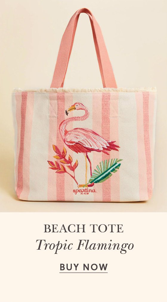 Beach Tote Tropic Flamingo