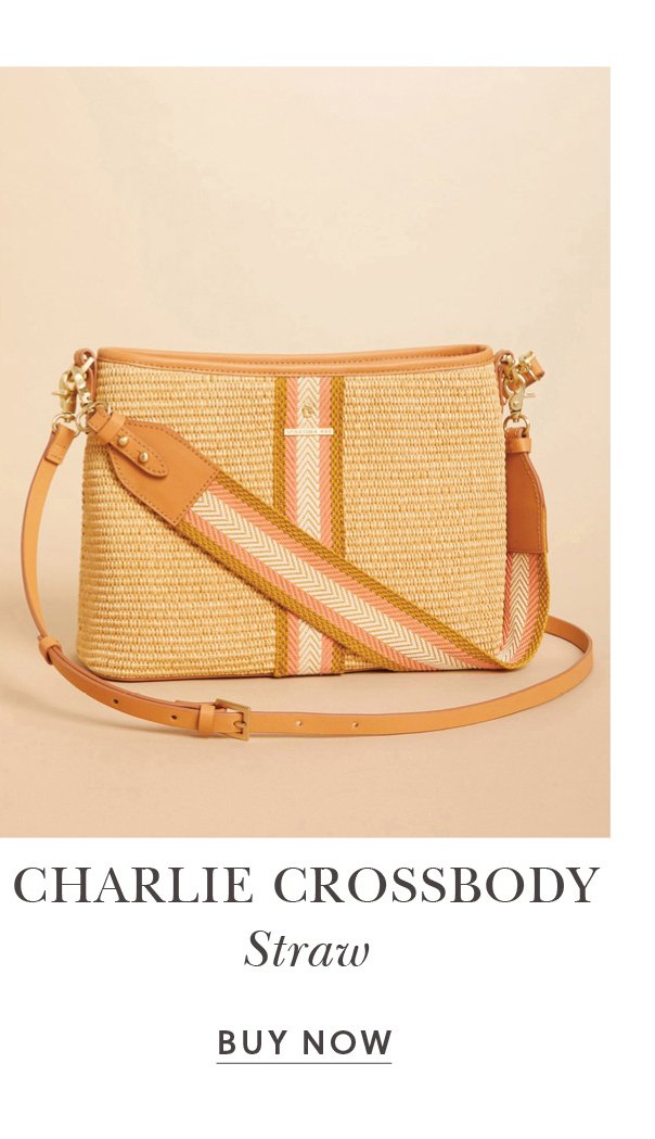 Charlie Shoulder Crossbody Straw