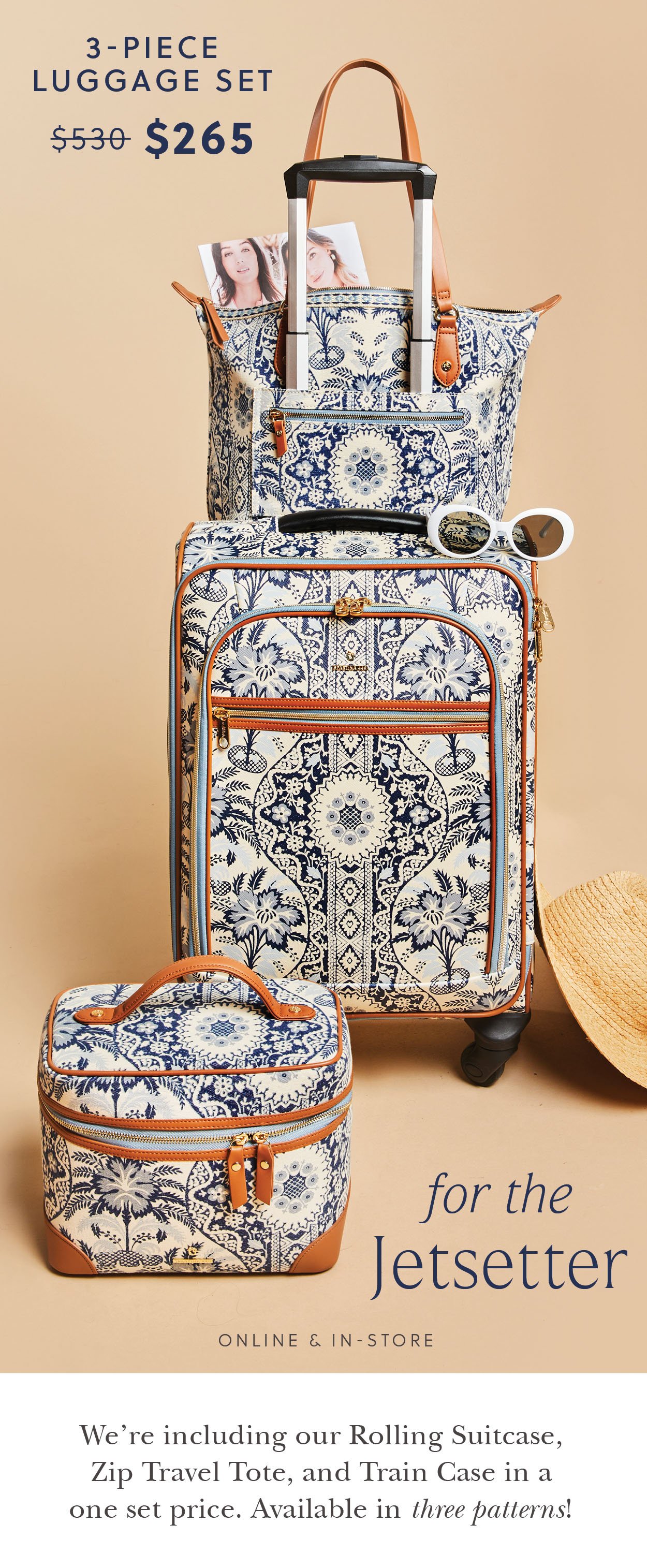 3-piece Luggage Set Sale