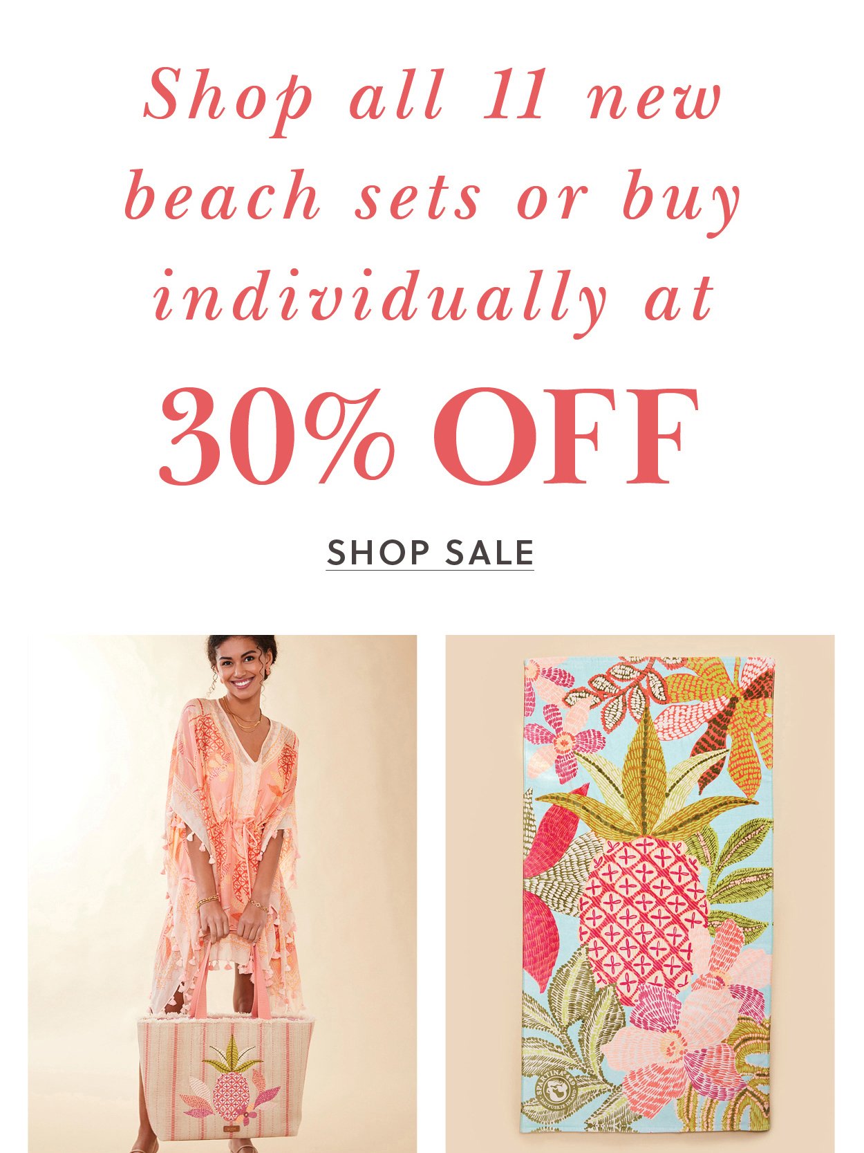 Beach Tote & Towel Sets