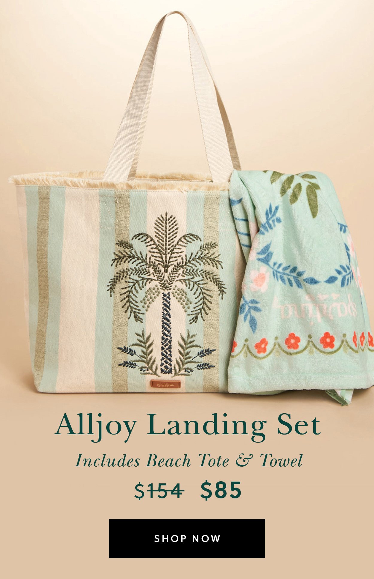 Beach Tote & Towel Sets