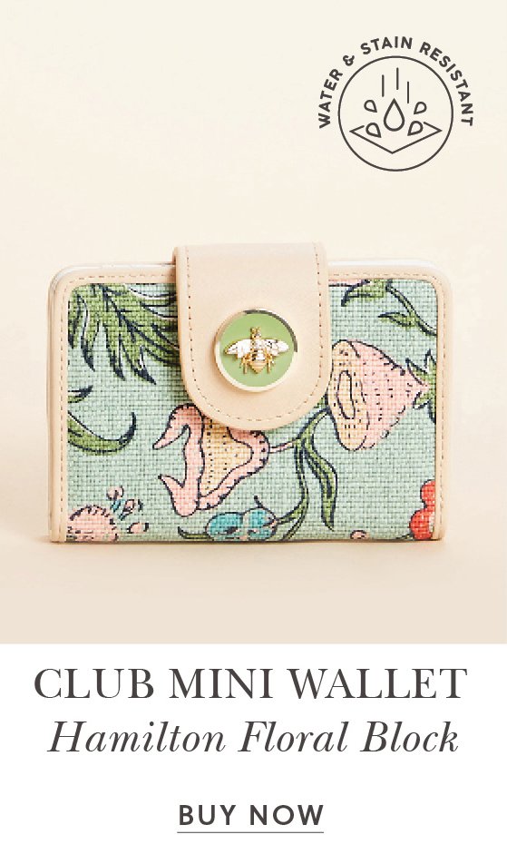 Yacht Club Mini Wallet Hamilton