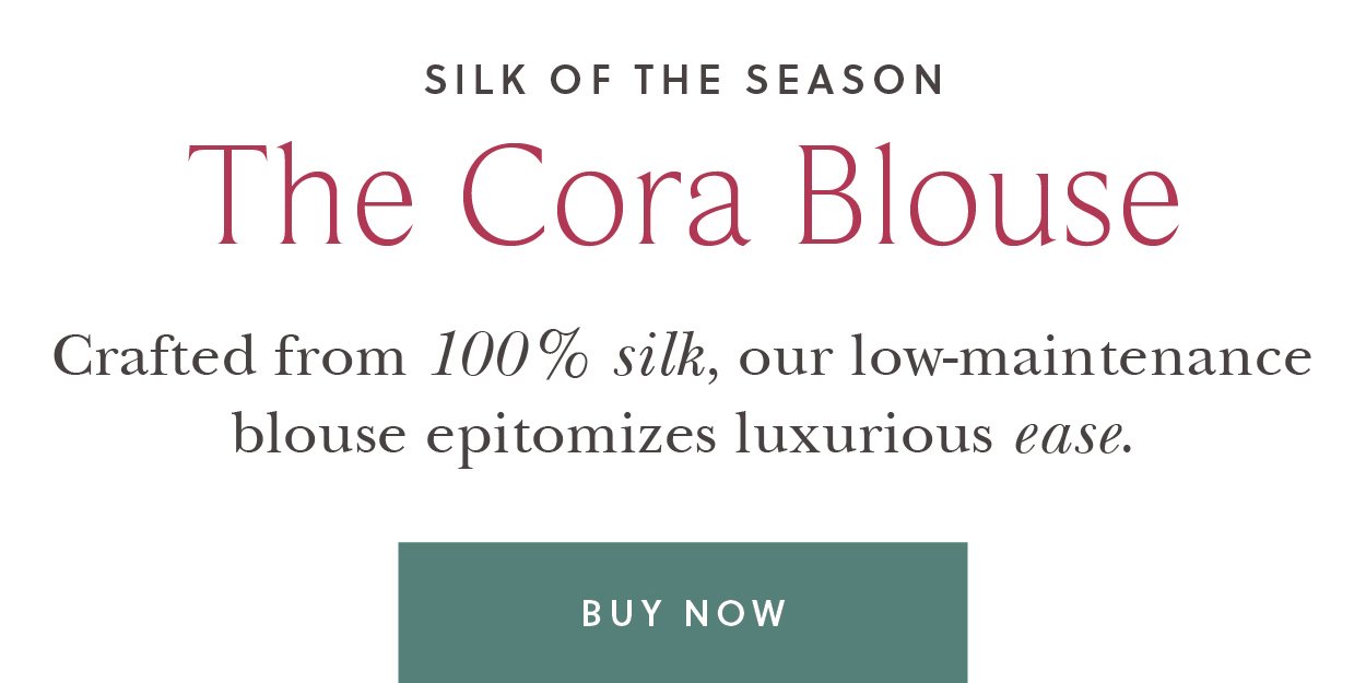 Cora Silk Blouse Hamilton Floral Block