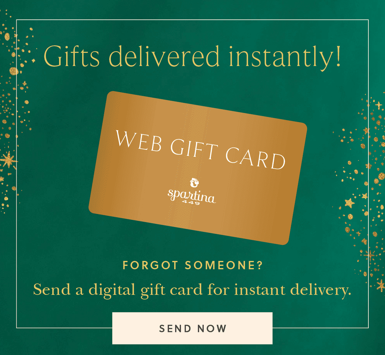 The Ultimate Last Minute Gift — E-gift Card