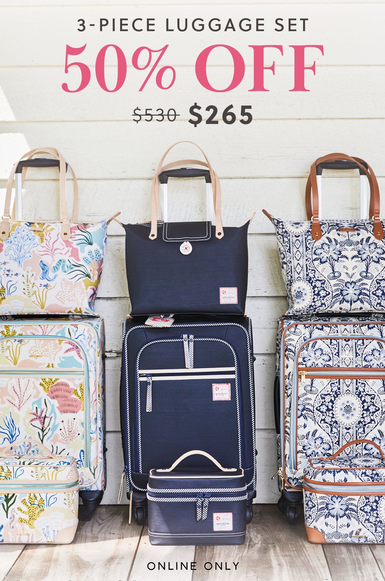 3-piece Luggage Set Sale