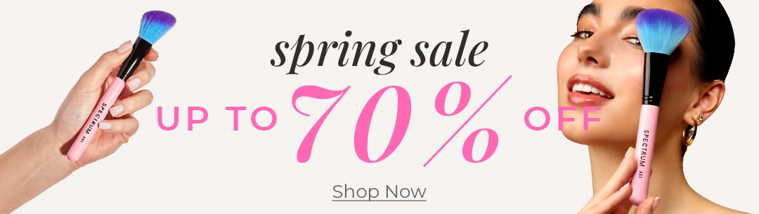 Spring Sale: 70% OFF