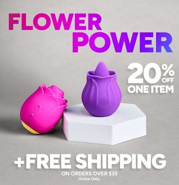 20% OFF ONE ITEM & FREE SHIPPING OVER \\$35