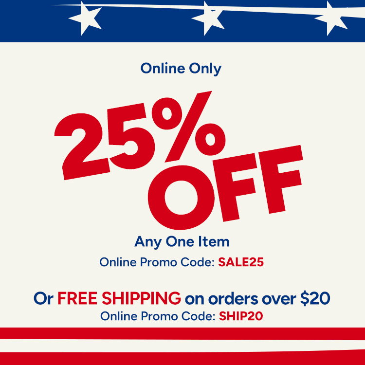 FREE SHIPPING over \\$20