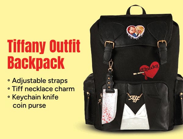 Tiffany Outfit Rucksack Backpack - Bride of Chucky